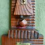 Vintage Handmade thermometer for wall mounting Image 4