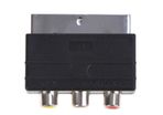 New SCART - RCA Adapter Converter Video Audio Composite #120
