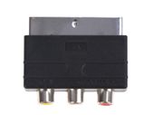 New SCART - RCA Adapter Converter Video Audio Composite #120