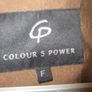 Colour 5 power navy coat   one size Image 3