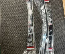 VW Jetta wind deflectors