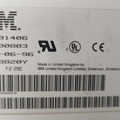 Vintage IBM UK PS/2 'clicky' Keyboard P/N 1391406