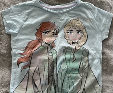 Frozen short sleeved top / t-shirt, 116cm, 5-6 years