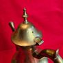 Elegant Brass Coffee , Tea Pot on Pedestal Base Image 7