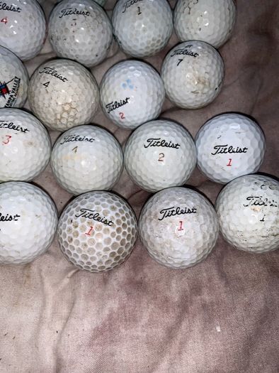 25 Mixed Tiltiest golf balls