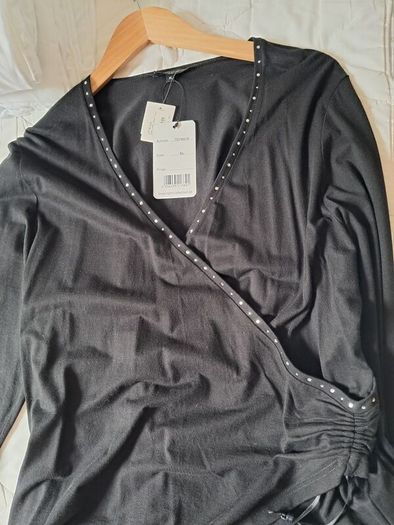 Brand new with tags crossover dressy top