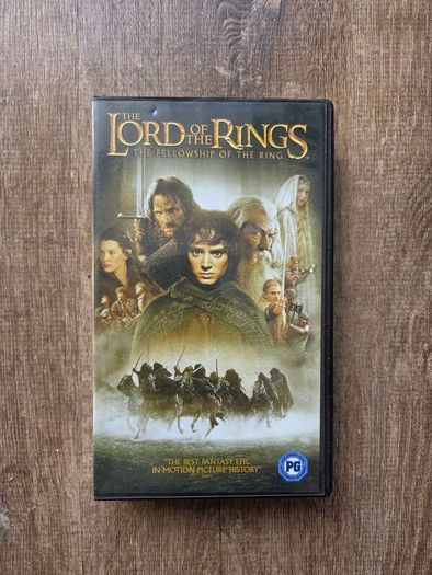 Lord of the Rings VHS tape