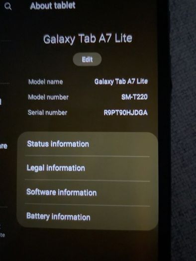 Samsung Tab A7 Lite Tablet 32 GB