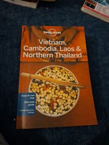 Lonely Planet Vietnam Cambodia Laos & Northern Ireland Travel Book
