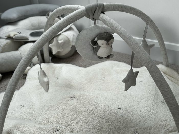 Wish Upon a Cloud Playmat Bundle with Tummy Time Roll, Sit & Play