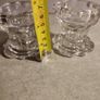 Pair of 1970s Reims VMC French glass candlestick holders Image 2