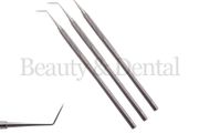 3x Dental Probe No.6 Single Ended Diagnostic Tooth Plaque Remover Oral Cleaning
