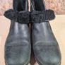Womens Ugg Lavelle Ankle Boots Black Leather  Wool Lined Size Uk 5 Eu 38 Image 3