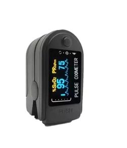 Oximeter finger clip in box w/batteries