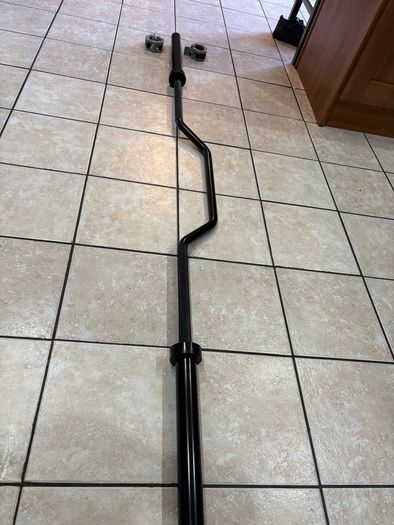 Strengthmax Seal Row Bench +olympic Camber Barbell + Jaw Lock Collars, Bargain!!