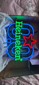 Heineken 0.0 beer Sign