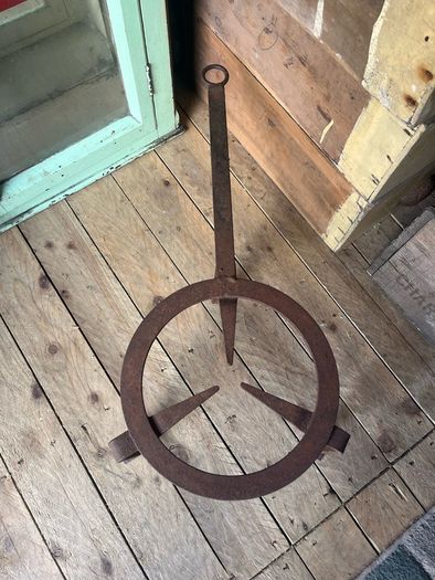 Antique Cast Iron Fire Trivet