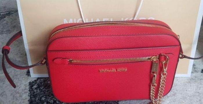 New Red Michael Kors Bag