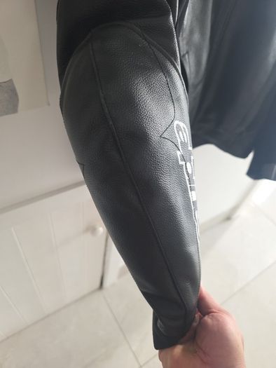 alpinestars leather jacket