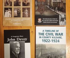 KILDARE HISTORY RELATED BOOKS X 4. 3 large volume paperback plus 1 paperback all in very good condition. SEE PHOTOS FOR DETAILS.