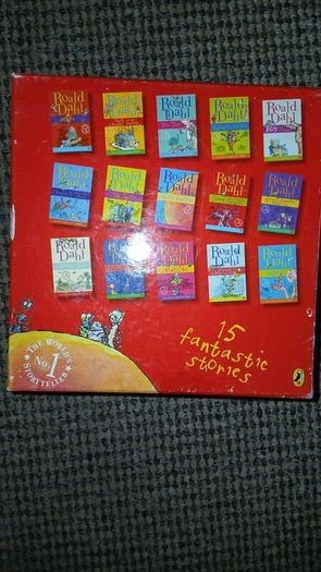 Roald Dahl soft back set of 15 books.