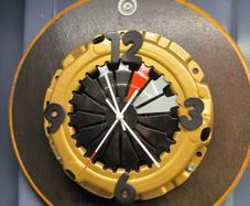 Clutch Disc Clock