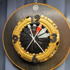 Clutch Disc Clock