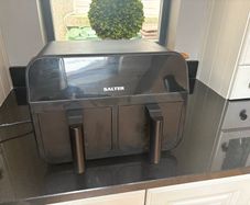 Salter Air Fryer 7.4L Dual Black