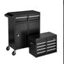 Heavy Duty Tool Trolley with 5 Drawers & Cabinet Image 3