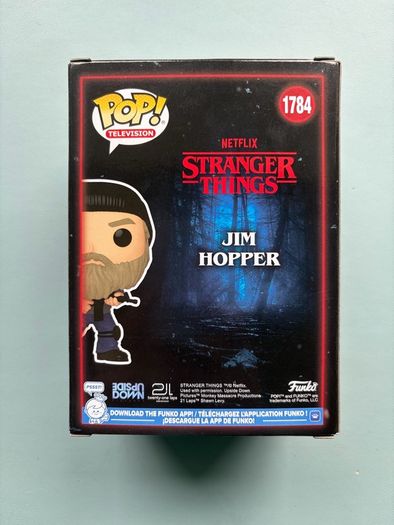 Funko Pop - Jim Hopper 1784 - Stranger Things - Vinyl Action Figure
