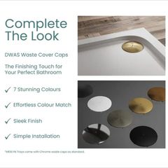 Merlyn waste cover caps 7 colours