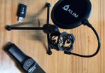 Klim USB Microphone with tripod stand and pop filter