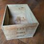 Vintage 1984 Delaforce Port Wooden Wine Crate, Dublin Stamped 1989 Image 3