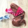 90's Rocker kit wig bandana costume Image 2