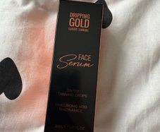 Dripping gold face serum - tinted tanning drops
