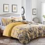 MULTIPLE SIZES AVAILABLE Duvet Cover Sets Double Bed (200 x 200 Cm) with 2 Pillow Cases Reversible Brushed Microfiber 3 Piece Hypoallergenic Printed Quilt Cover Bedding Set Image 4
