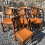 Solid Oak Extending Dining Table and 4 Chairs. Image 7
