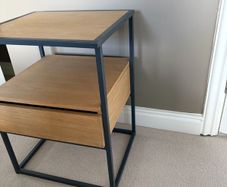 Oak Bedside Lockers / Side Tables  Like New