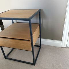 Oak Bedside Lockers / Side Tables  Like New
