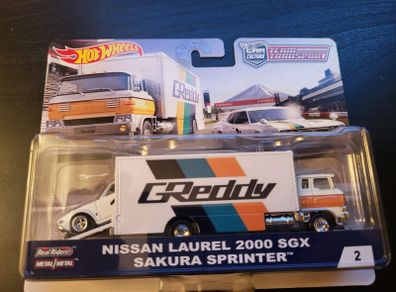 Hot Wheels Nissan Laurel 2000 SGX Team Transport #2