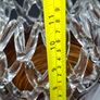 NewBridge Lattice Web Art Glass Vases, Price is for 1 only,  featuring a distinctive woven pattern and a contrasting dark base in Good Condition no chips or cracks Postage Available Image 9