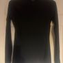 Under Armour ladies black long sleeve cold gear top size L UK12/14 EU40/42 Free post Image 5