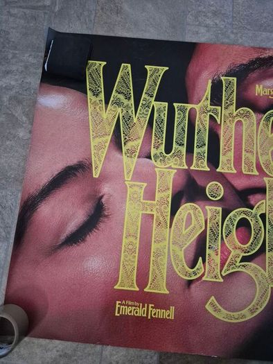 Wuthering Heights Original UK Double Sided Cinema Quad Poster  movie