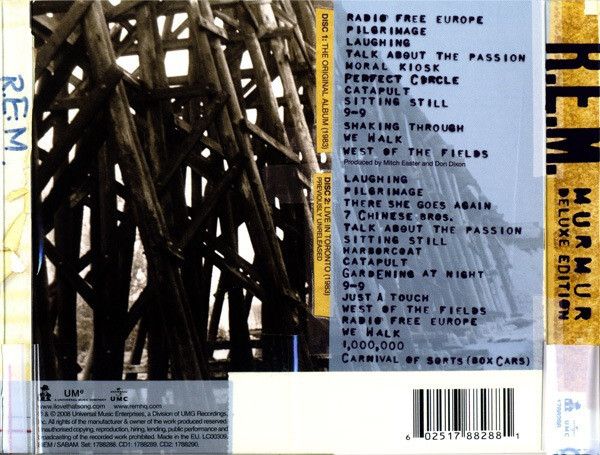R.E.M. - Murmur - 25th Anniversary Deluxe 2CD