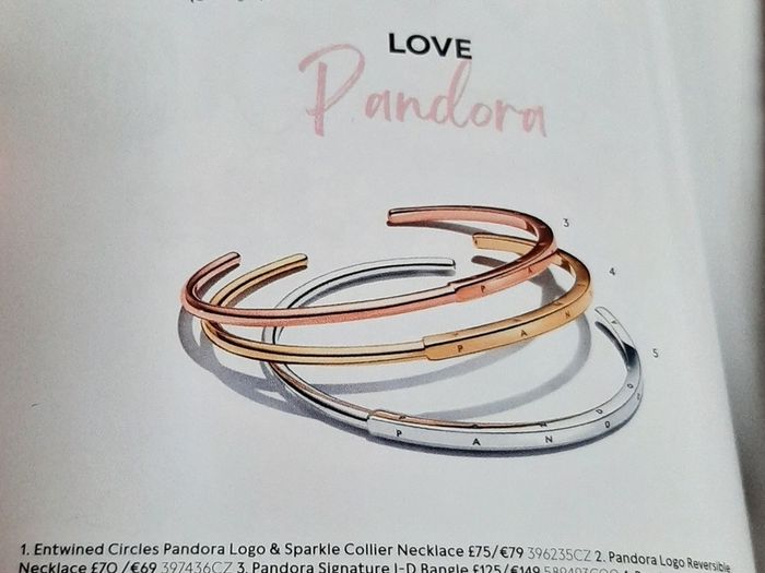 New genuine pandora bangle