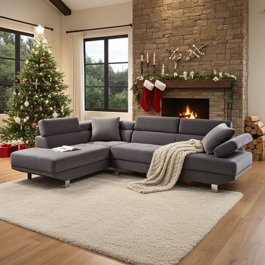 Premium 262 cm Corner Chaise