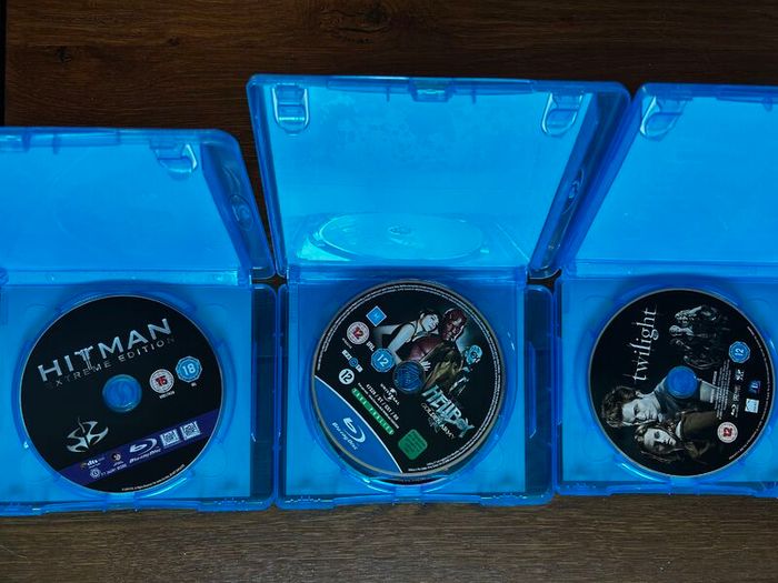 Hitman (Extreme Edition), Hellboy II and Twilight - Blu-ray Movie