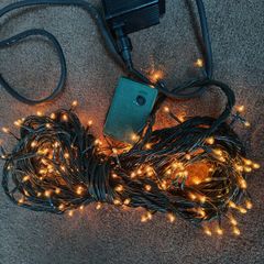 180 Golden Glow Outdoor Christmas Lights