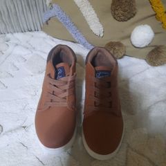 boys new tan boots by penguin