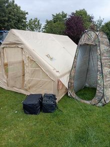 Blow up tent